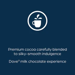Dove Silky Smooth Milk Chocolate Hot Cocoa, Flavia Freshpack, 72/Carton (MDRA117)
