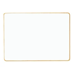 Dry Erase*Dowling Magnets Double-Sided Plastic Dry-Erase Whiteboard, 12" x 8.75", 6/Bundle (DO-7200000-6)