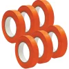 Best DSS Distributing 1" x 55 Yds, Premium Grade Masking Tape, Orange, 6 Rolls/Bundle (DSS46167-6)
