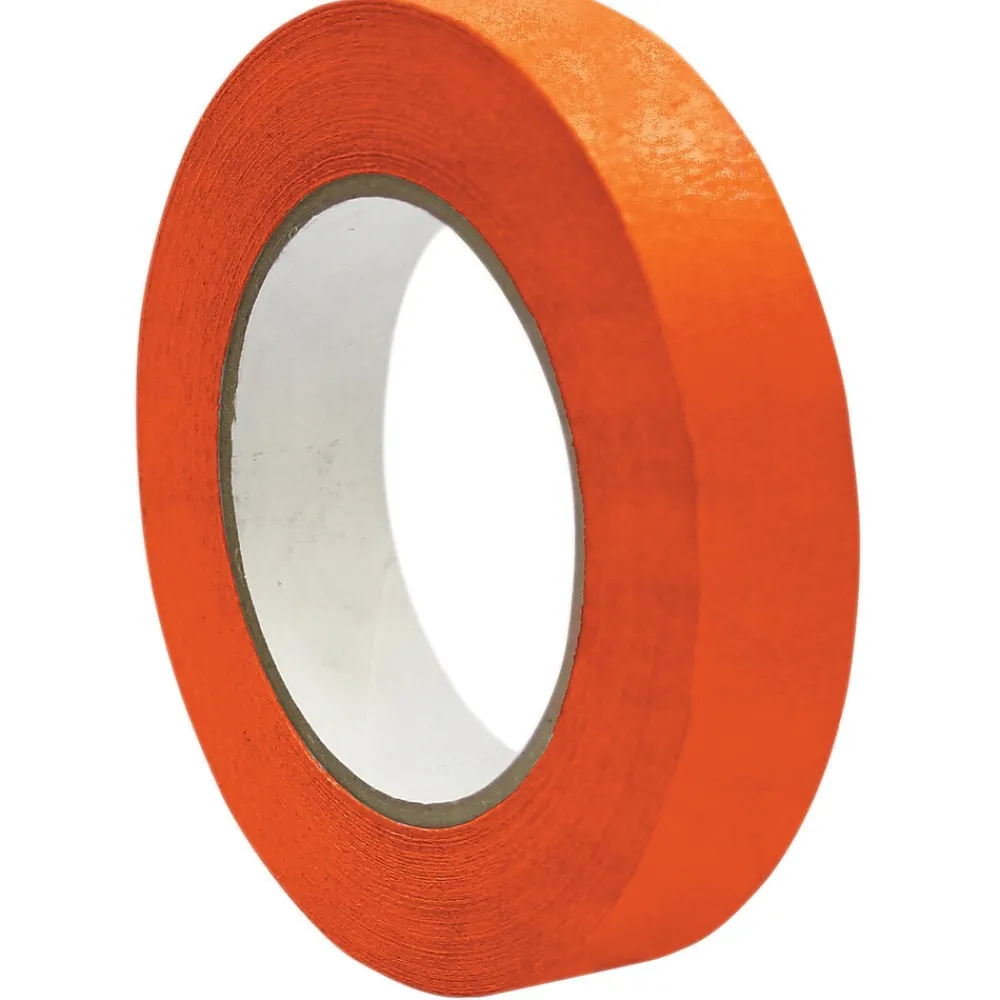 Best DSS Distributing 1" x 55 Yds, Premium Grade Masking Tape, Orange, 6 Rolls/Bundle (DSS46167-6)
