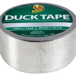 Clearance Duck ® Brand Fun Duct Tape, Chrome, 1.88" x 10 Yards