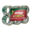 Online Duck HD Clear Heavy Duty Packing Tape, 3" x 54.6 yds., Clear, 6/Pack (307352/7496)