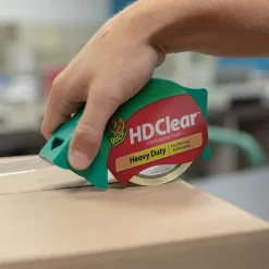 Discount Duck HD Clear Heavy Duty Packing Tape, 1.88