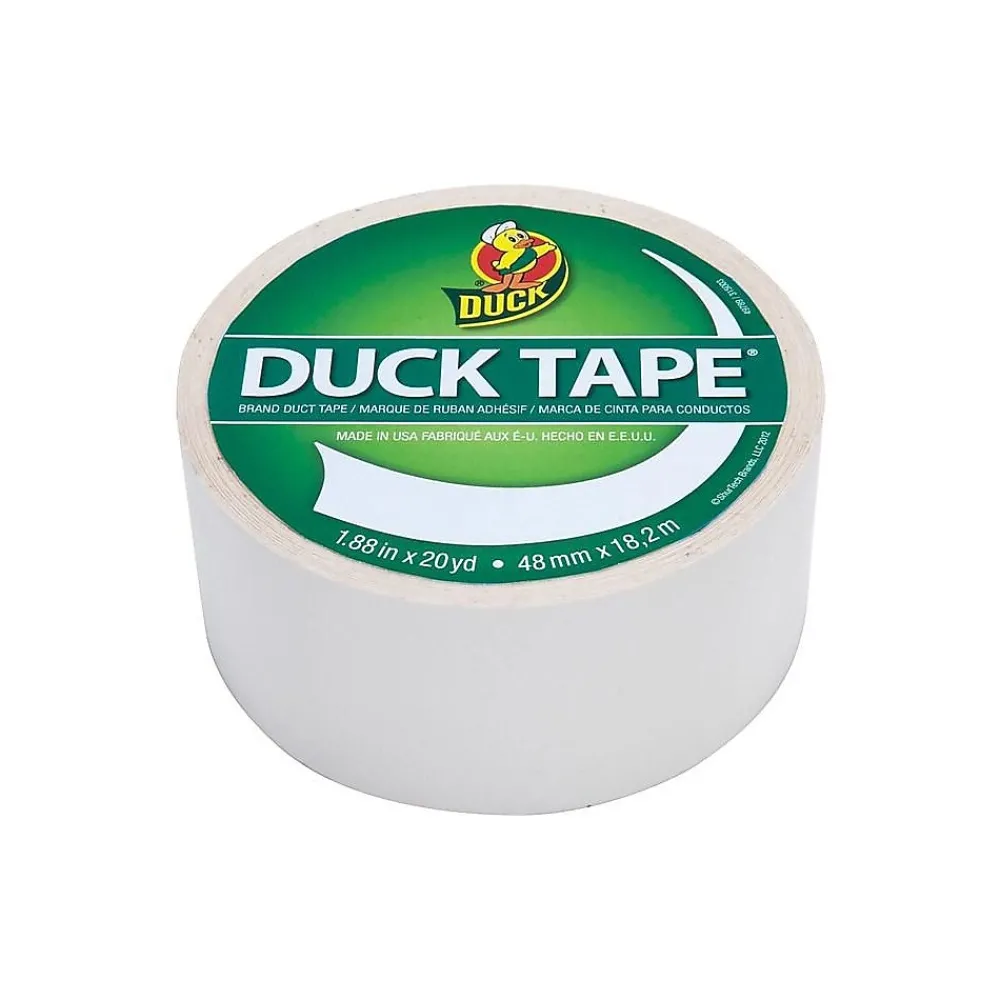 Discount Duck Heavy Duty Duct Tape, 1.88" x 20 Yds., White (1265015)