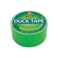 New Duck Heavy Duty Duct Tape, 1.88" x 15 Yds., Neon Green (1265018)