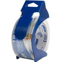 Sale Duck HP260 Heavy Duty Packing Tape with Dispenser, 1.88" x 60 yds., Clear (393186/1363790)