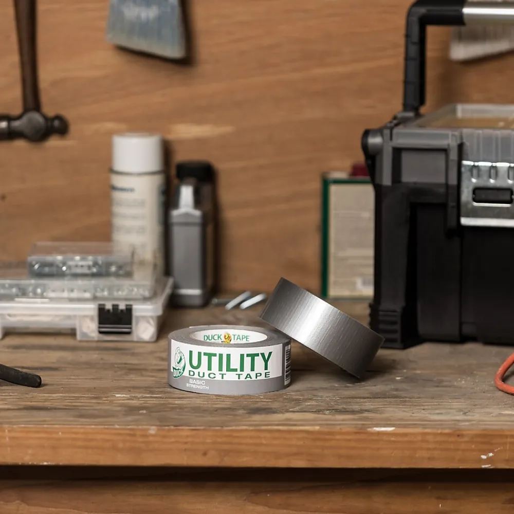 New Duck Tape® Brand 1.88 in. x 55 yd. Utility Duct Tape, Silver (242946)