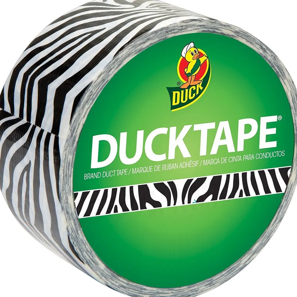 New Duck Tape® Brand Colored Duct Tape, Zebra Print