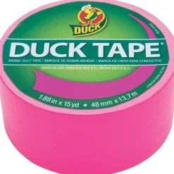 Clearance Duck Tape® Brand Duct Tape, Funky Flamingo X-Factor™, 1.88" x 15 Yards