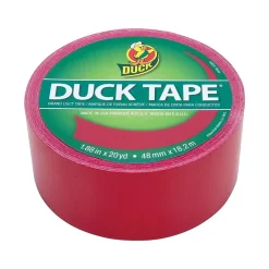 Online Duck Tape Heavy Duty Duct Tape, 1.88" x 20 Yds., Red (1265014)