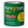 Online Duck Tape The Original Duct Tape, 1.88" x 55 yds., Silver, 3 Pack (241640)