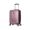 Crypto 19.75" Hardside Carry-On Suitcase, 4-Wheeled Spinner, TSA Checkpoint Friendly, Rose Gold (DKCRY00S-ROS)<DUKAP Best
