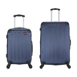 Intely 2-Piece Hardside Spinner Luggage Set, TSA Checkpoint Friendly, (DKINT0SM-BLU)<DUKAP Best