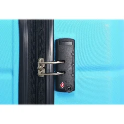 Rodez 3-Piece Hardside Spinner Luggage Set, TSA Checkpoint Friendly, (DKRODSML-LBL)<DUKAP Clearance