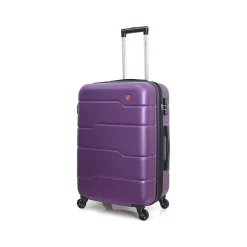 Rodez 3-Piece Hardside Spinner Luggage Set, TSA Checkpoint Friendly, (DKRODSML-PUR)<DUKAP Sale