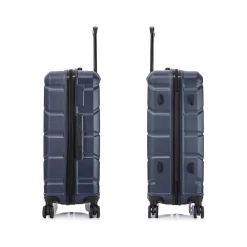 Sense 3-Piece Hardside Spinner Luggage Set, (DKSENSML-BLU)<DUKAP New