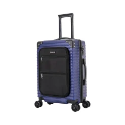 Tour 20" Hardside Carry-On Suitcase, 4-Wheeled Spinner, TSA Checkpoint Friendly, (DKTOU00S-BLU)<DUKAP