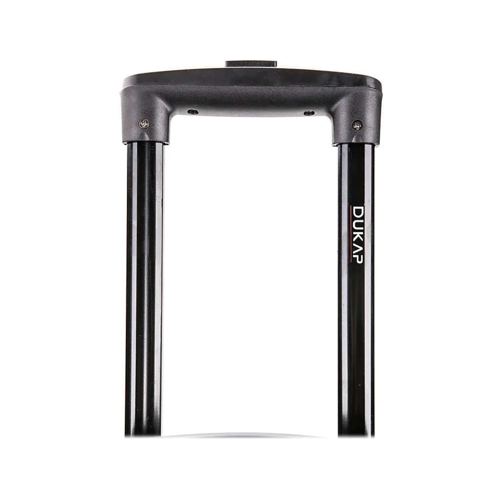 Zonix 20" Hardside Carry-On Suitcase, 4-Wheeled Spinner, Black (DKZON00S-BLK)<DUKAP New