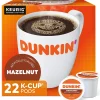 Dunkin' Hazelnut Coffee, Medium Roast, 0.37 oz. Keurig® K-Cup® Pods, 22/Box (400848)
