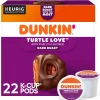 Dunkin' Turtle Love Coffee Keurig® K-Cup® Pods, Dark Roast, 22/Box (5000367615)