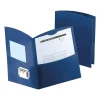 Pocket Folders|Duo-Tang Contour 2-Pocket Portfolio Folder, Dark Blue, 25/Box (5062523)