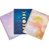 Subject Notebooks|Eccolo 1-Subject Notebooks, 8.5" x 11", College-Ruled, 80 Sheets, Assorted Colors, 3/Pack (ST839A-3PACK)