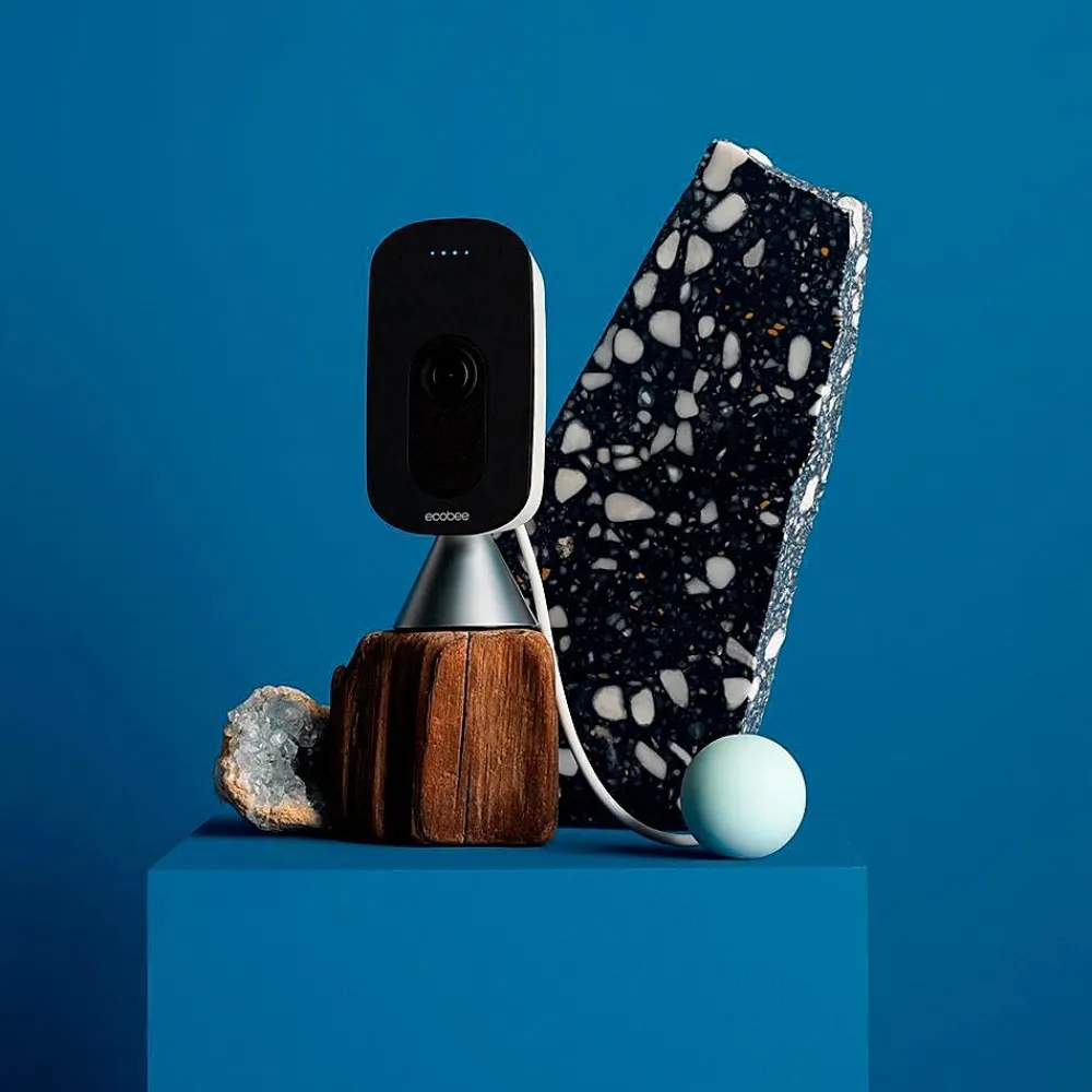 ecobee SmartCamera with Voice Control, White (EBSCV01)