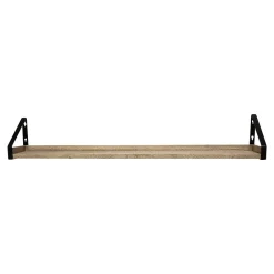 Shelving*Eden Grove Shelving Wood Mounted Ledge, 36", Driftwood (9602092E)