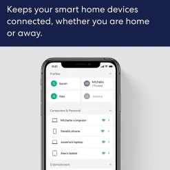 New Eero AX1000 Dual Band MU-MIMO WiFi 6 Router, White (B08ZK39NSL)