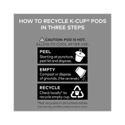 Eight O'Clock 100% Colombian Peaks Coffee, Keurig K-Cup Pod, Medium Roast, 24/Box, 4 Boxes/Carton (6407CT)