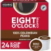 Eight O'Clock Colombian Coffee Keurig® K-Cup® Pods, Medium Roast, 24/Box (6407)