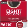 Eight O'Clock Original Coffee Keurig® K-Cup® Pods, Medium Roast, 96/Carton (64053)