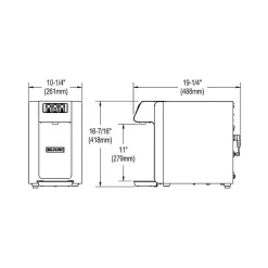 Elkay 1.5 Gal. Water Dispenser (DSBS130UVPC)