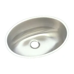 Elkay Asana Stainless Steel 18" x 14" x 6", Single Bowl Undermount Bathroom Sink (ELUH1511)