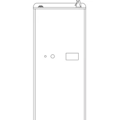 Elkay Cooler Floor Mount Non-Filtered 8 GPH Light Gray Granite (EFA8L1Z)