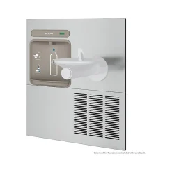 Elkay EZH2O Bottle Filling Station for SwirlFlo Fountain, Stainless Steel (EZWS-ERPB8-RF)