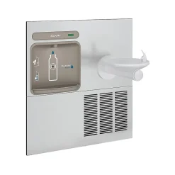 Elkay EZH2O Bottle Filling Station for SwirlFlo Fountain, Stainless Steel (EZWS-ERPB8-RF)