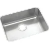 Elkay Lustertone Classic Single-Bowl Undermount Sink, 18.25" x 23.5" x 4.38", Stainless Steel, Lustrous Satin (ELUHAD211545)