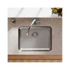 Elkay Lustertone Classic Single-Bowl Undermount Sink, 18.25