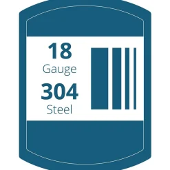 Elkay Lustertone Stainless Steel 26-1/2