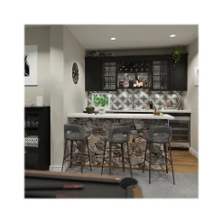 Elkay Quartz Luxe Drop-In/Undermount Single-Bowl Bar Sink, Charcoal (ELX1616CH0)