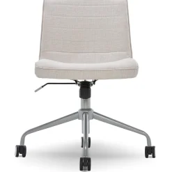 Office Chairs*Elle Decor Adelaide Fabric Task Chair, Ivory (48214B)