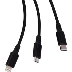 ELLIE ROSE 3-in-1 Charging Cable, 6 Feet (3CBL-0047)<Ellie Los Angeles Online