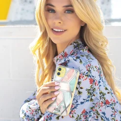 Ellie Los Angeles ELLIE ROSE Phone Case for iPhone 11/XR, Peachy Green (11XR-0055)