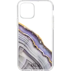 Ellie Los Angeles ELLIE ROSE Phone Case for iPhone 12 Mini, Lavender Agate (12M-0004)
