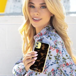 Ellie Los Angeles ELLIE ROSE Phone Case for iPhone 11/XR, Tortoiseshell (11XR-0038)