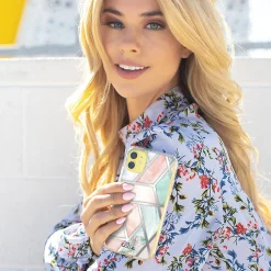 Ellie Los Angeles ELLIE ROSE Phone Case for iPhone 12/12 Pro, Peachy Green (12PROU-0055)