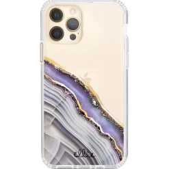 Ellie Los Angeles ELLIE ROSE Phone Case for iPhone 12/12 Pro, Lavender Agate (12PROU-0004)