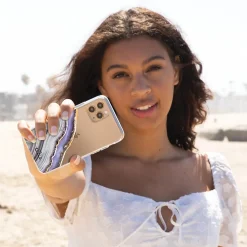 Ellie Los Angeles ELLIE ROSE Phone Case for iPhone 11 Pro Max/Xs Max, Lavender Agate (11PROMAX-0004)