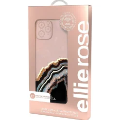Ellie Los Angeles ELLIE ROSE Phone Case for iPhone 11/XR, Onyx Obsession (11XR-0001)